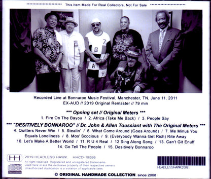 Dr. John,Allen Toussaint,Original Meters/TN,USA 2011