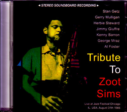 Various Artists Stan Getz,Gerry Mulligan,Kenny Barron/IL,USA 1985