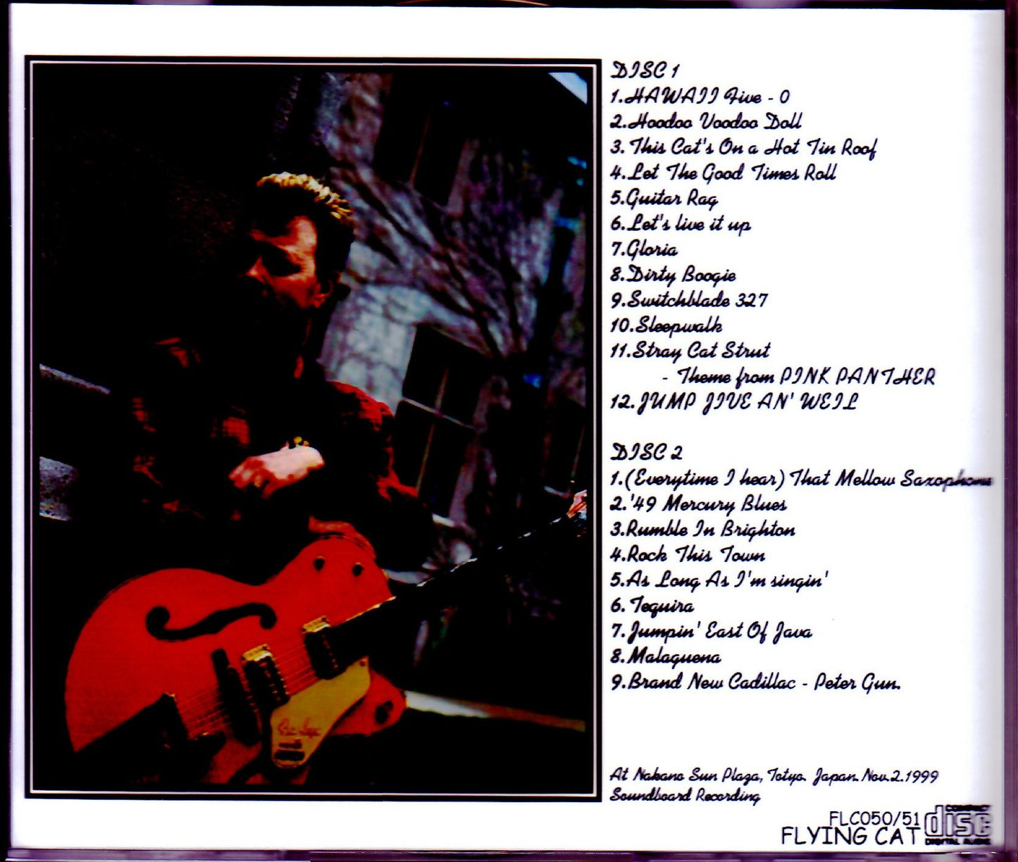 Brian Setzer Orchestra/Tokyo,Japan 1999