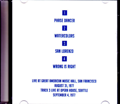 Pat Metheny Group/CA, USA 1977