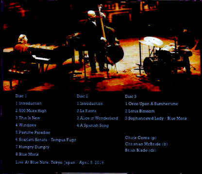 Chick Corea Trio/Tokyo,Japan 2019