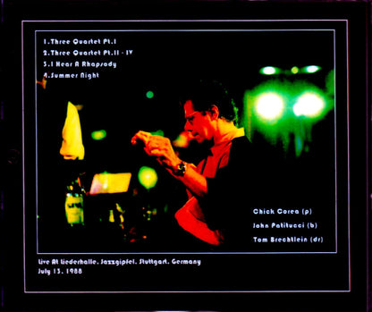 Chick Corea Trio/Germany 1988