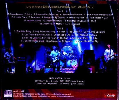 Nick Mason's Saucerful of Secrets/Italy 2019