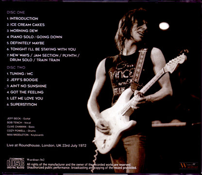 Jeff Beck Group/London,UK 7.23.1972 Upgrade