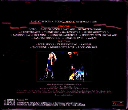 Jimmy Page,Robert Plant/Tokyo,Japan 2.6.1996