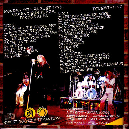 Sweet/Tokyo,Japan 4.16.1976