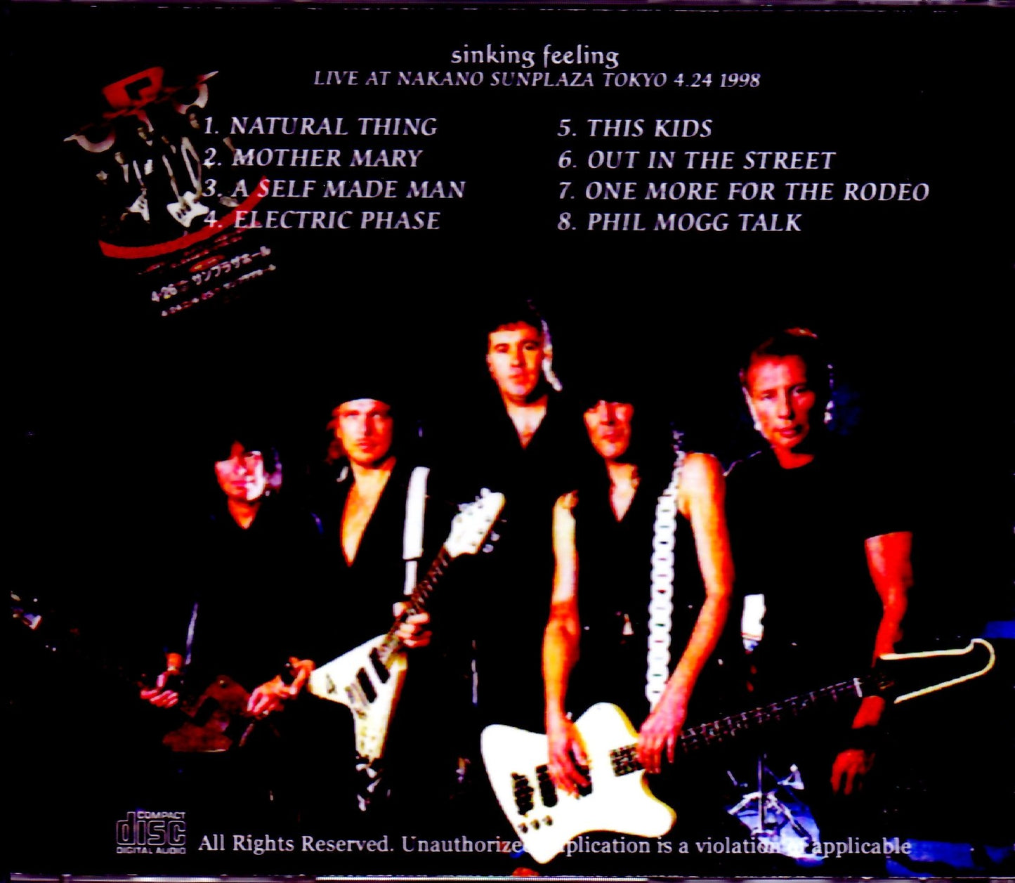 UFO,Michael Schenker/Tokyo,Japan 1998