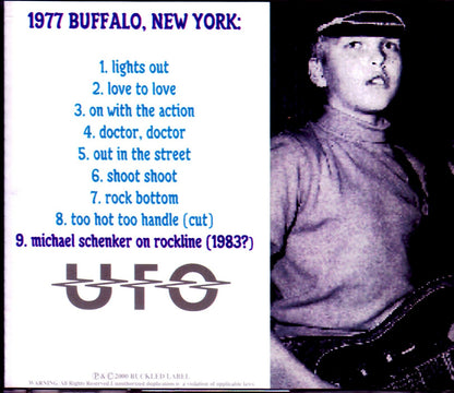 UFO,Michael Schenker/NY,USA 1977