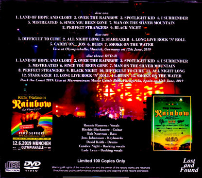 Ritchie Blackmore's Rainbow/Germany 2019 & more