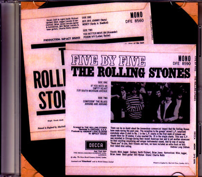 Rolling Stones/The Rolling Stones & Five by Five UK Original LP Ver.