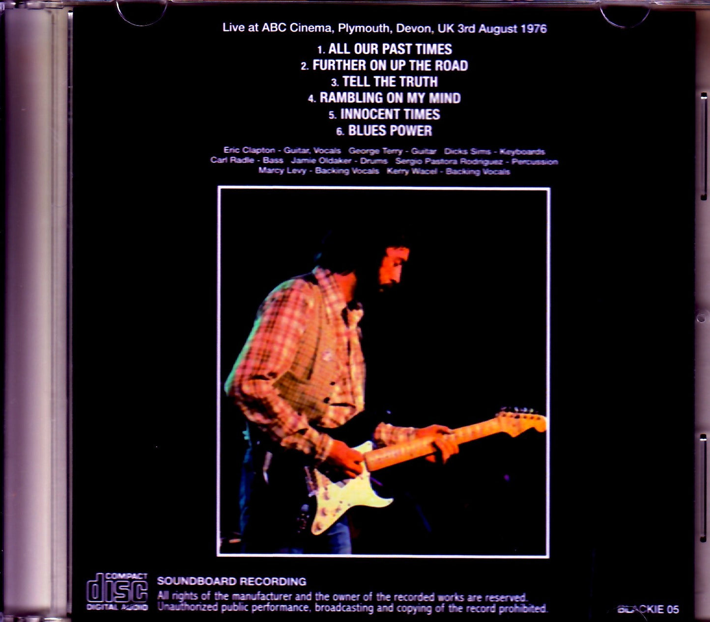 Eric Clapton/UK 8.3.1976