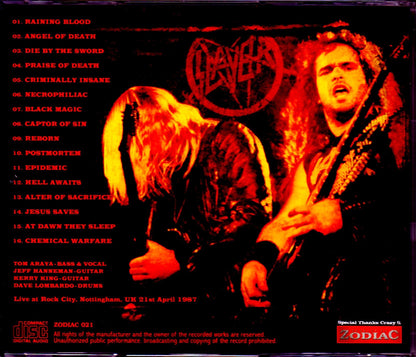 Slayer/UK 1987 Upgrade