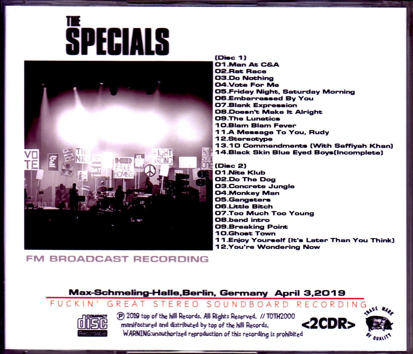 Specials/Germany 2019
