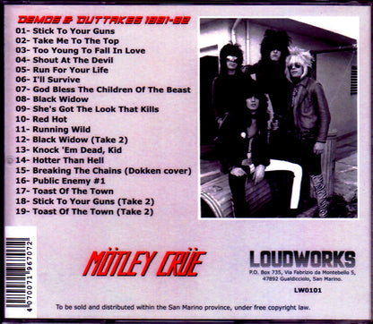 Motley Crue/Demos & Outtakes 1981-1982