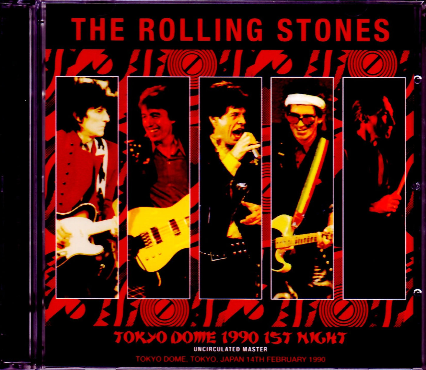 Rolling Stones/Tokyo,Japan 2.14.1990 Uncirculated Master