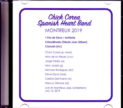 Chic Corea Spanish Heart Band/Switzerland 2019
