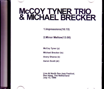 McCoy Tyner Trio, Michael Brecker/Netherlands 1996
