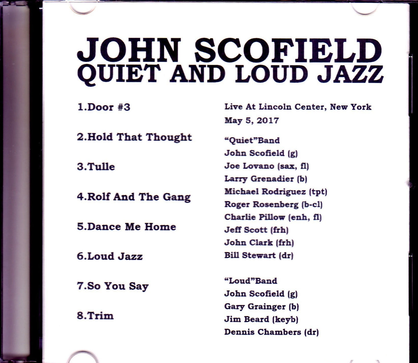 John Scofield/NY,USA 2017