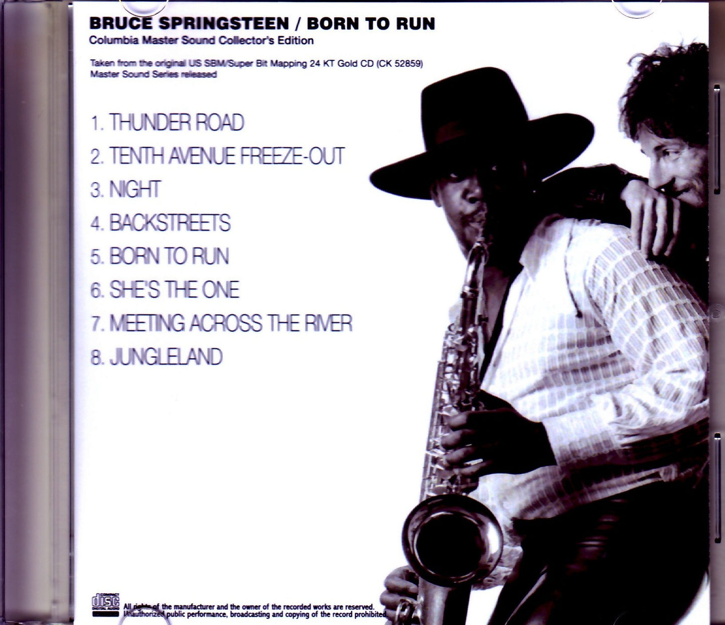 Bruce Springsteen/Born to Run Original US SBM