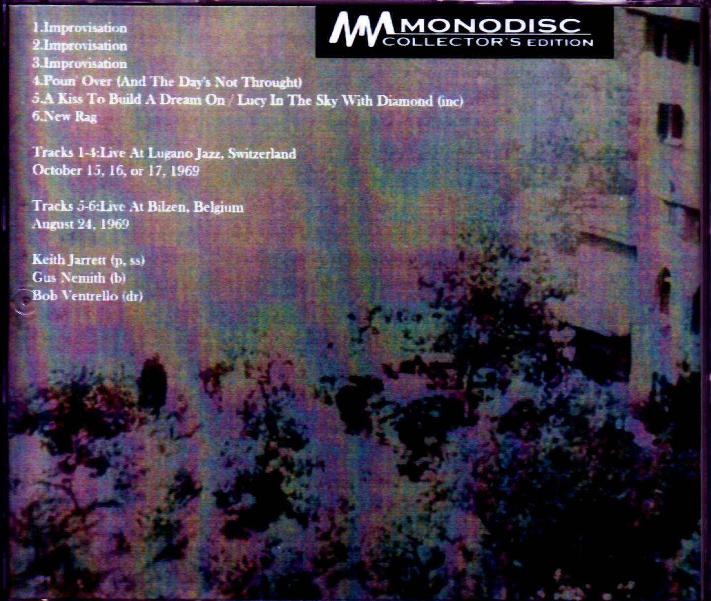 Keith Jarrett/Switzerland 1969 & more