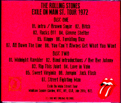 Rolling Stones/NY,USA 1972