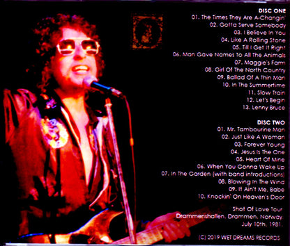 Bob Dylan/Norway 1981