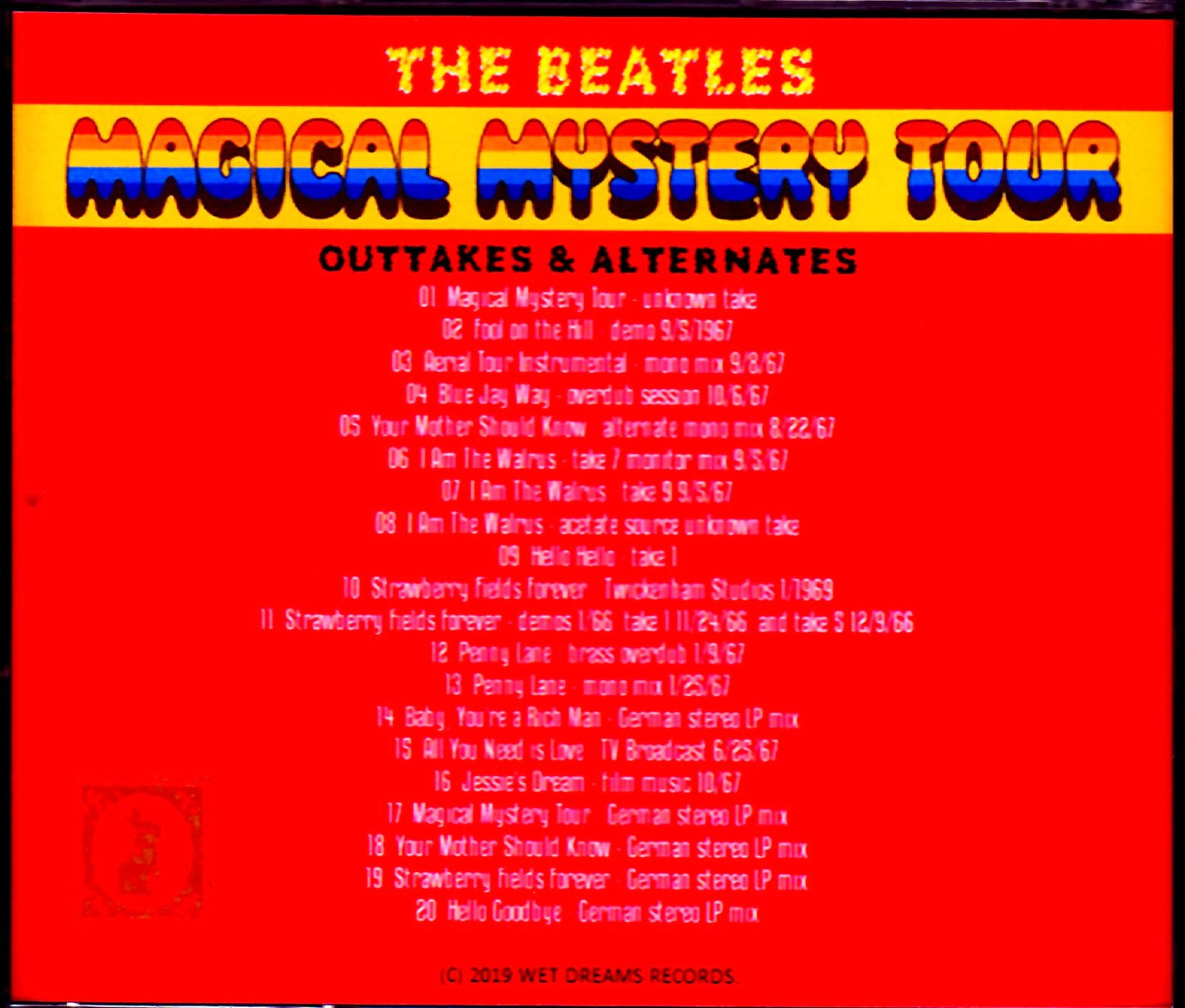 Beatles/Magical Mystery Tour Outtakes & Alternates
