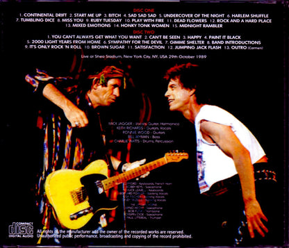 Rolling Stones/NY,USA 10.29.1989