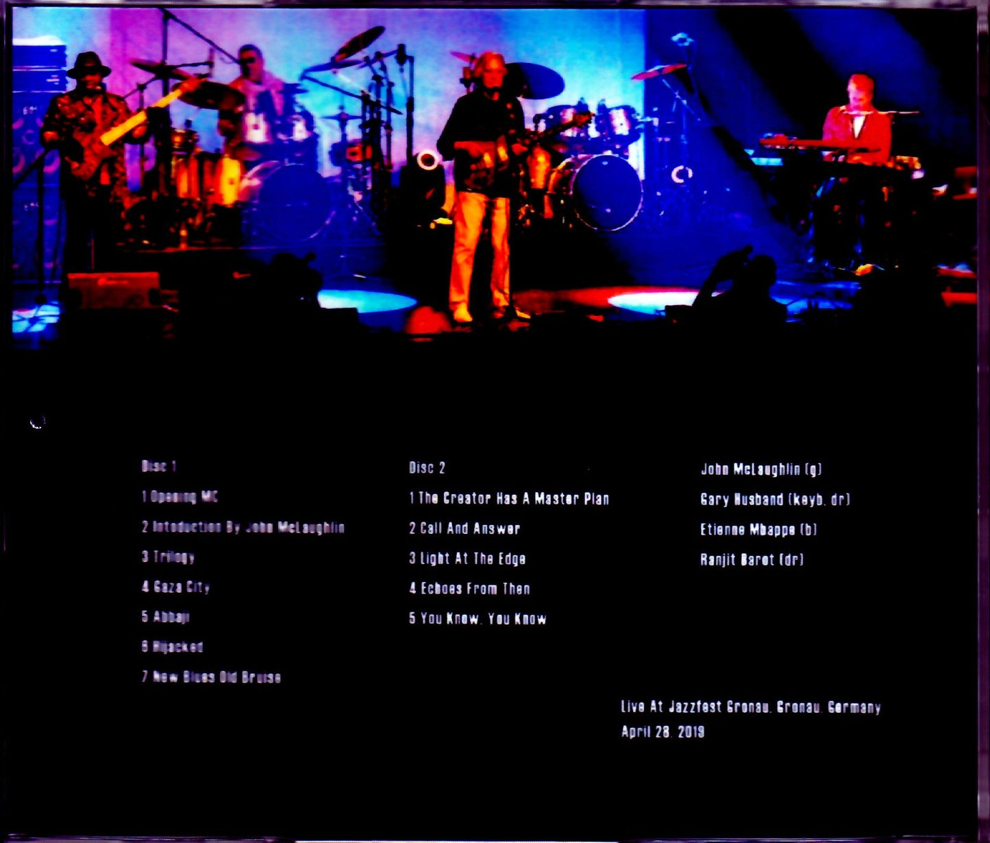 John McLaughlin & the 4th Deminsion/Germany 2019