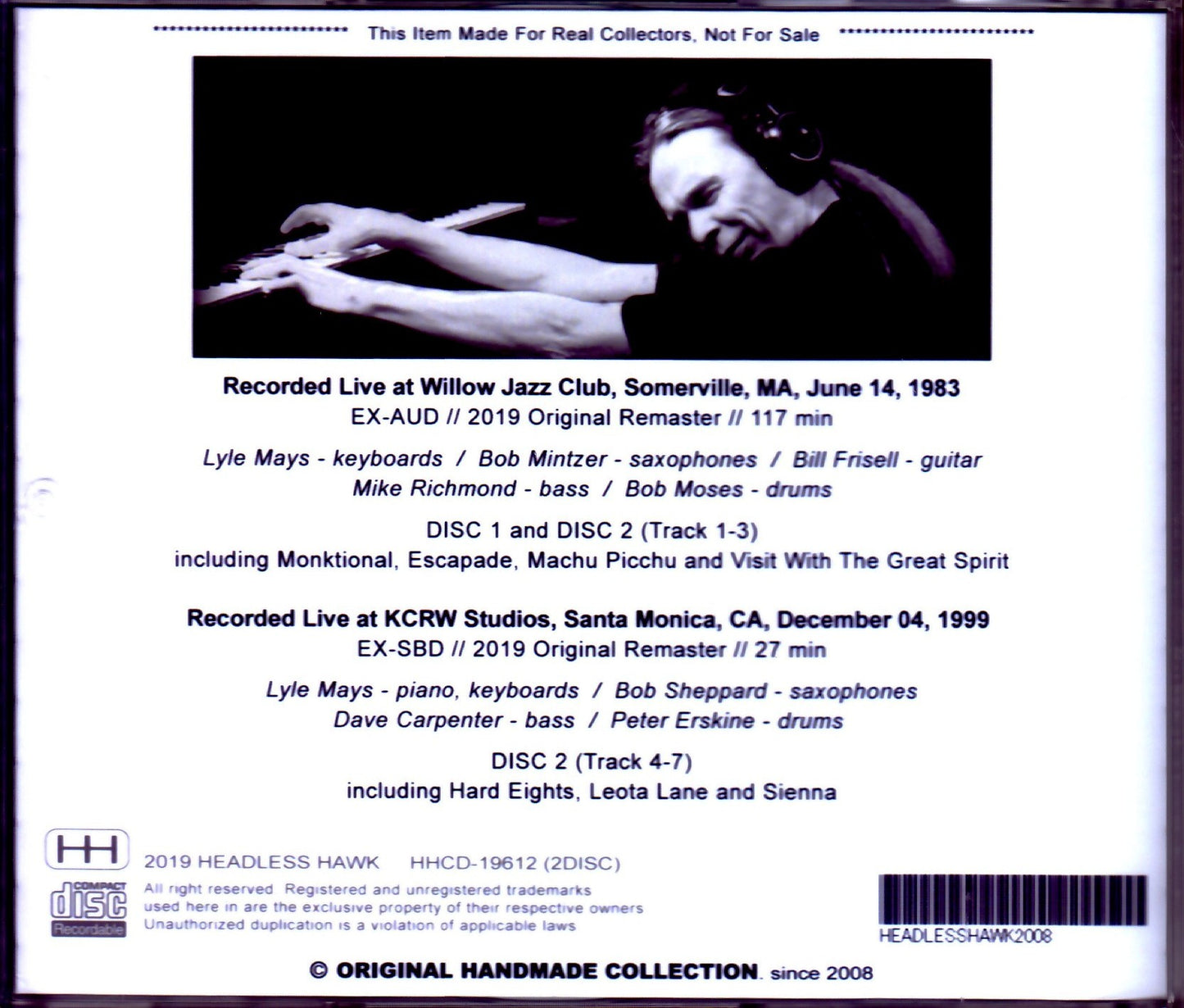 Lyle Mays/MA,USA 1983 & more