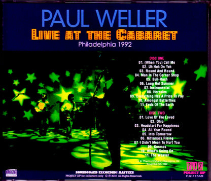 Paul Weller/PA, USA 1992