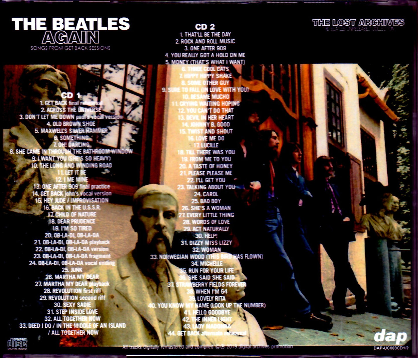 Beatles/Songs from Get Back Sessions