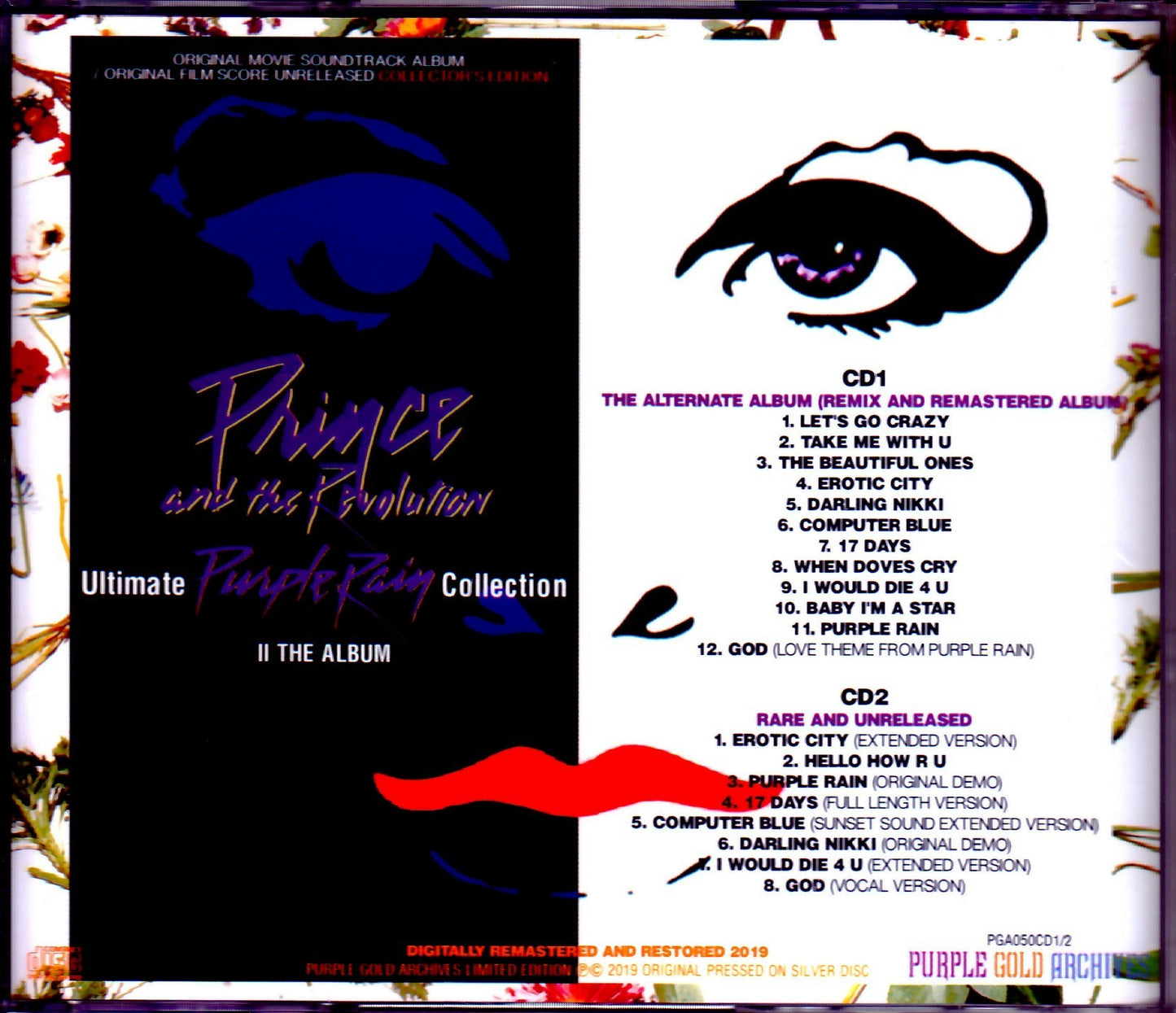 Prince/Purple Rain Rare Unreleased Alternate Album