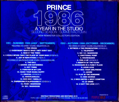 Prince/Recording Sessions 1986 Vol.2