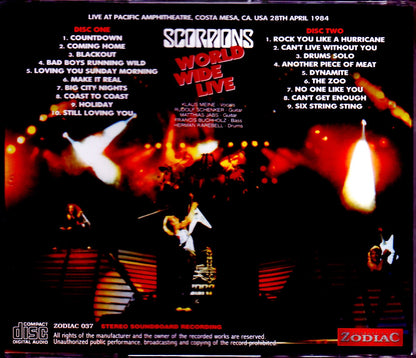 Scorpions/CA, USA 1984