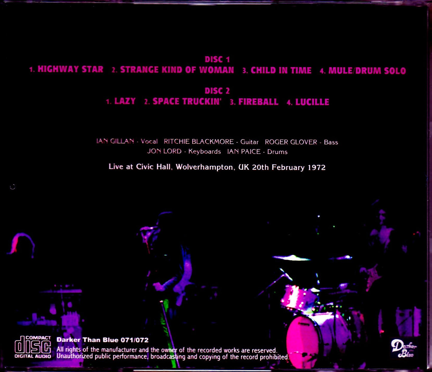 Deep Purple/UK 1972