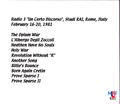 Robert Wyatt/Italy 1981