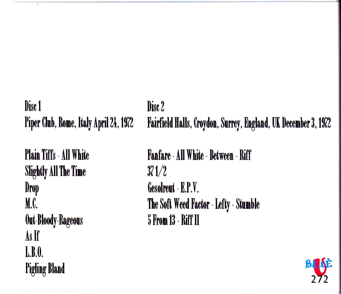 Soft Machine/Italy 1972 & more