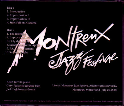 Keith Jarrett Trio/Switzerland 2002