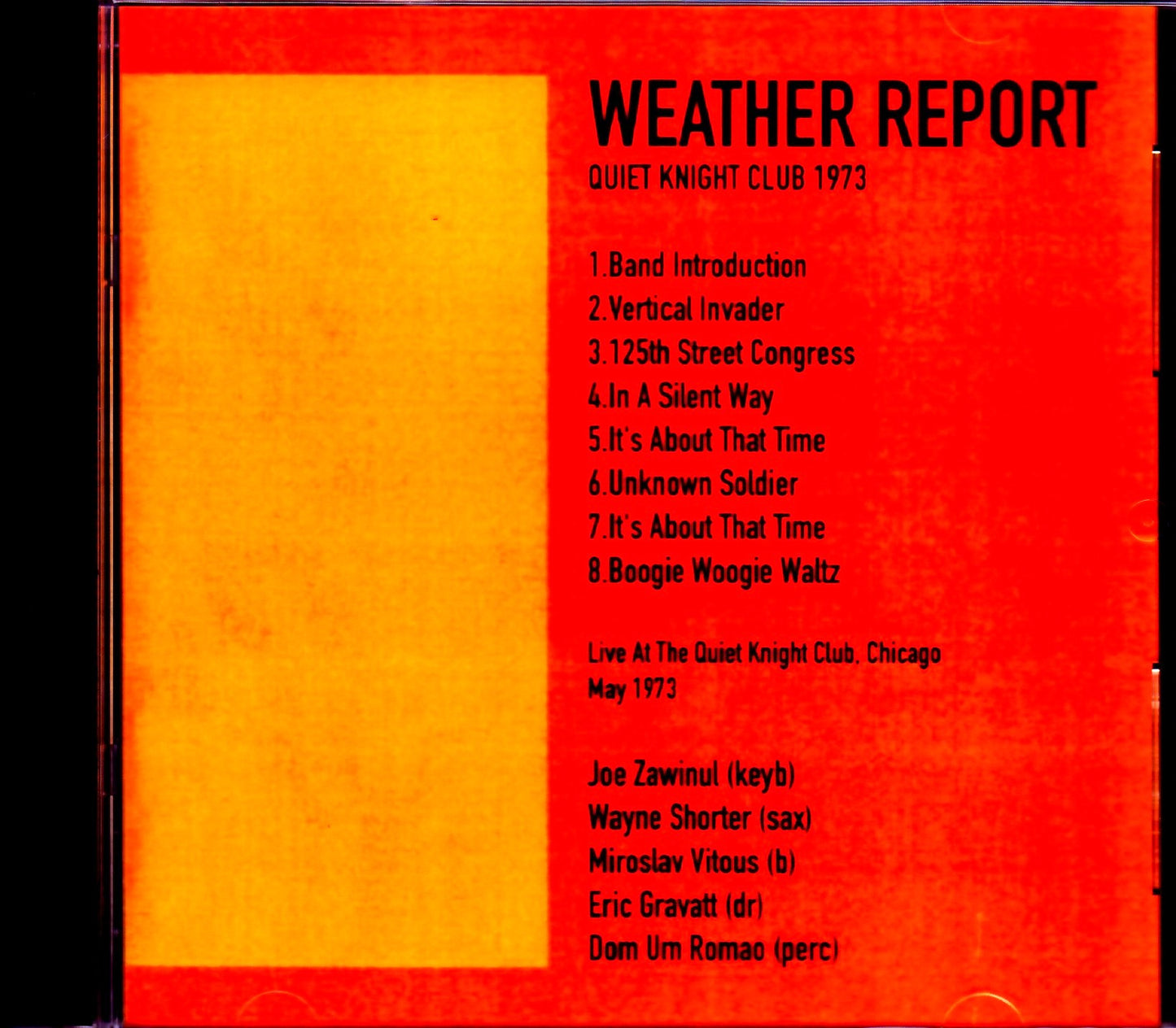 Weather Report/IL, USA 1973