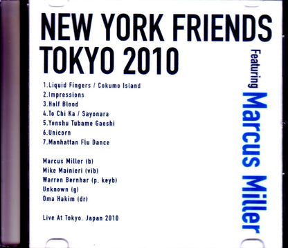 Marcus Miller/Tokyo,Japan 2010