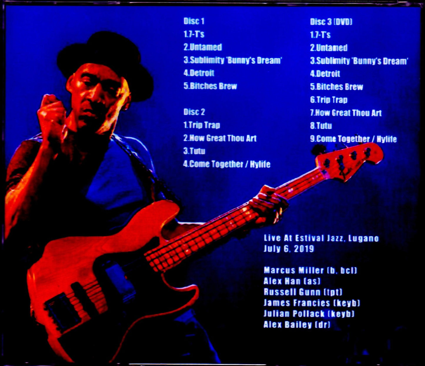 Marcus Miller/Switzerland 2019 S & V