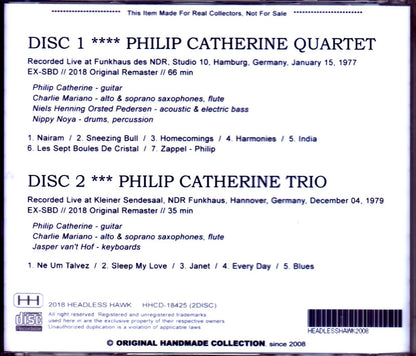 Philip Catherine Quartet & Trio/Germany 1977 & more