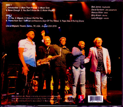 Bob James,David Sanborn,Marcus Miller/TX,USA 2019
