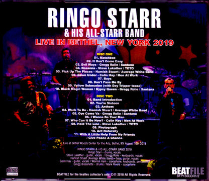 Ringo Starr and His All-Starr Band/NY,USA 2019