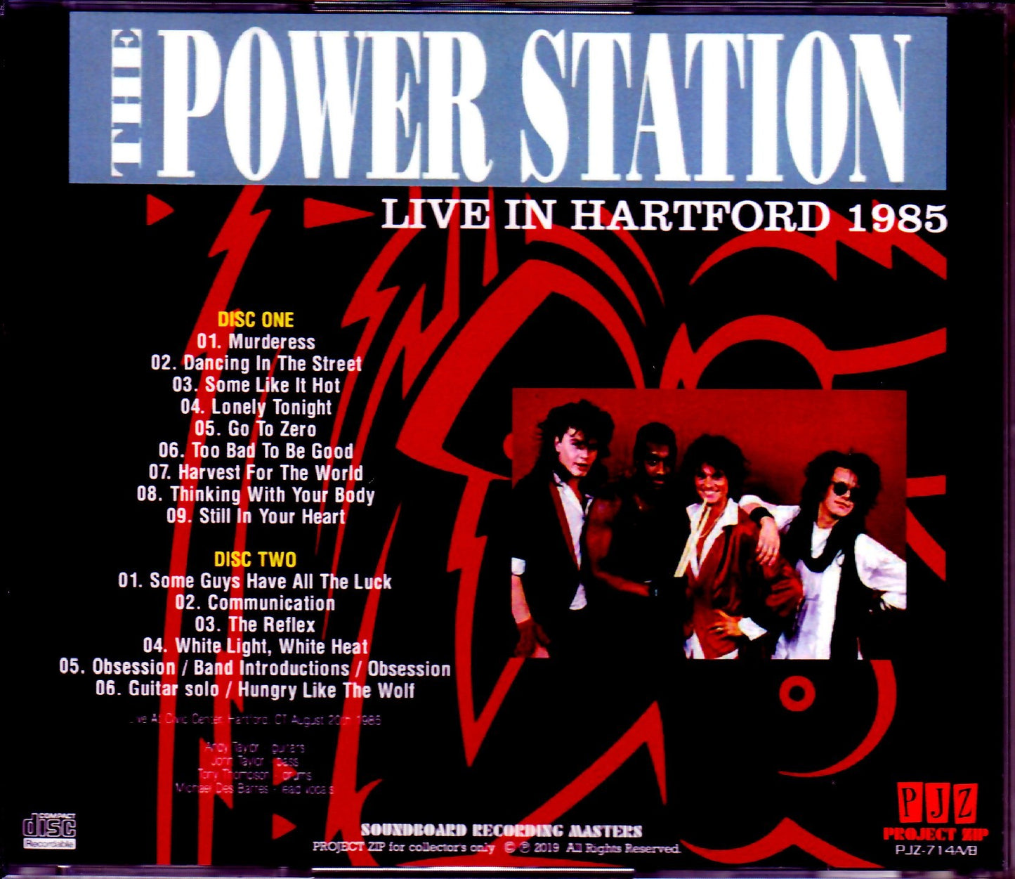 Power Station/CT, USA 1985