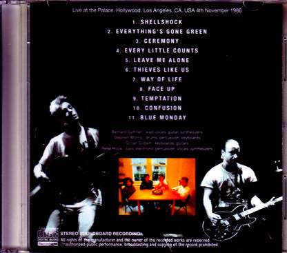 New Order/CA, USA 1986