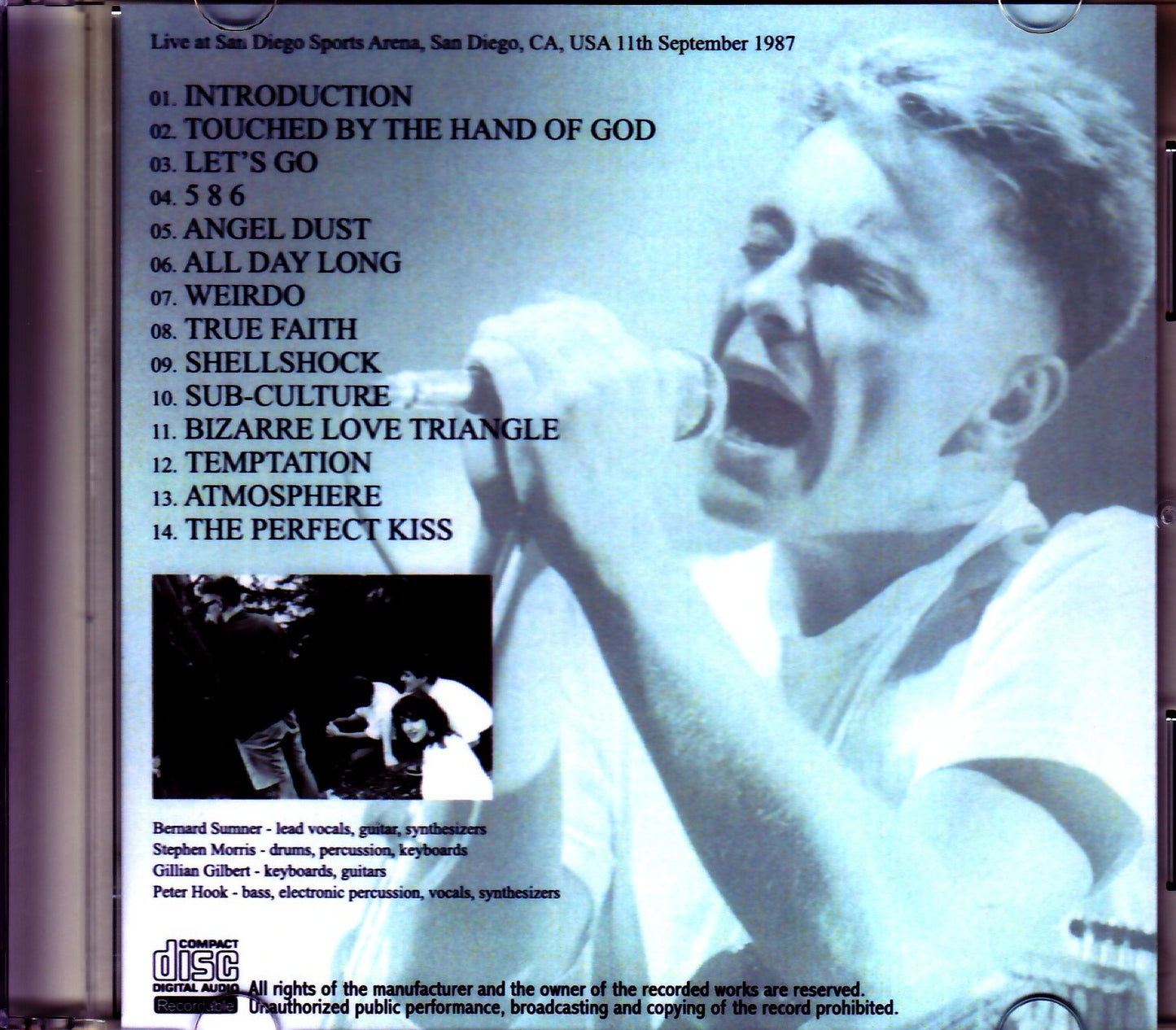 New Order/CA, USA 1987