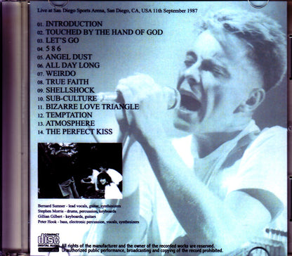 New Order/CA, USA 1987