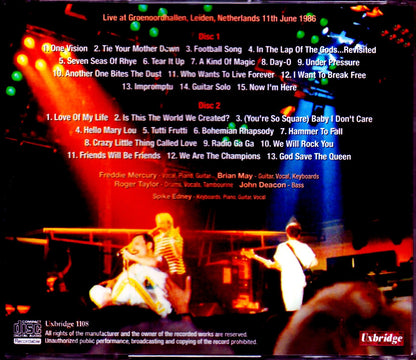 Queen/Netherlands 6.11.1986